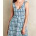 Anthropologie Dresses | Anthropologie Maeve Blue Print Cotton Knit Dress | Color: Blue | Size: 12