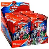 Mega Bloks Power Rangers Mega Construx Micro Action Figures Series 1 Mystery Box [24 Packs Per Box]