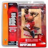 McFarlane NBA Sports Picks Basketball Series 6 Scottie Pippen Action Figure (Red Jersey)