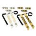 Franklin Sports NFL New Orleans Saints Youth Flag Football Set