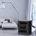 LifeSmart Portable 6 Element Infrared Electric Heater w/ Remote Control & Timer | 16.3 H x 14 W x 10.4 D in | Wayfair HT1270