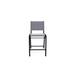 Telescope Casual Reliance Stacking Patio Dining Side Chair Sling in Black | 43 H x 21 W x 28 D in | Wayfair 8L8886801
