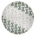 Gray/Green 60 x 60 x 0.13 in Area Rug - Bungalow Rose Geometric Green/Gray Area Rug Chenille | 60 H x 60 W x 0.13 D in | Wayfair