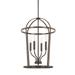 Homeplace by Capital Lighting Fixture Company Greyson 16 Inch Cage Pendant - 528541BZ