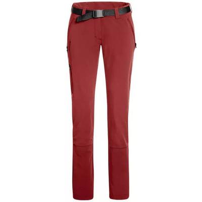 MAIER SPORTS Damen Hose Lana slim, Größe 42 in Rot