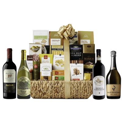 Collector's Edition Grand Gourmet Wine Gift Basket