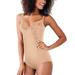 Maidenform Women's Body Shaper (Size 36-DD) Paris Nude, Nylon,Elastine,Cotton,Polyester