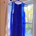 Anthropologie Dresses | Anthropologie Royal Blue Dress | Color: Blue | Size: 0