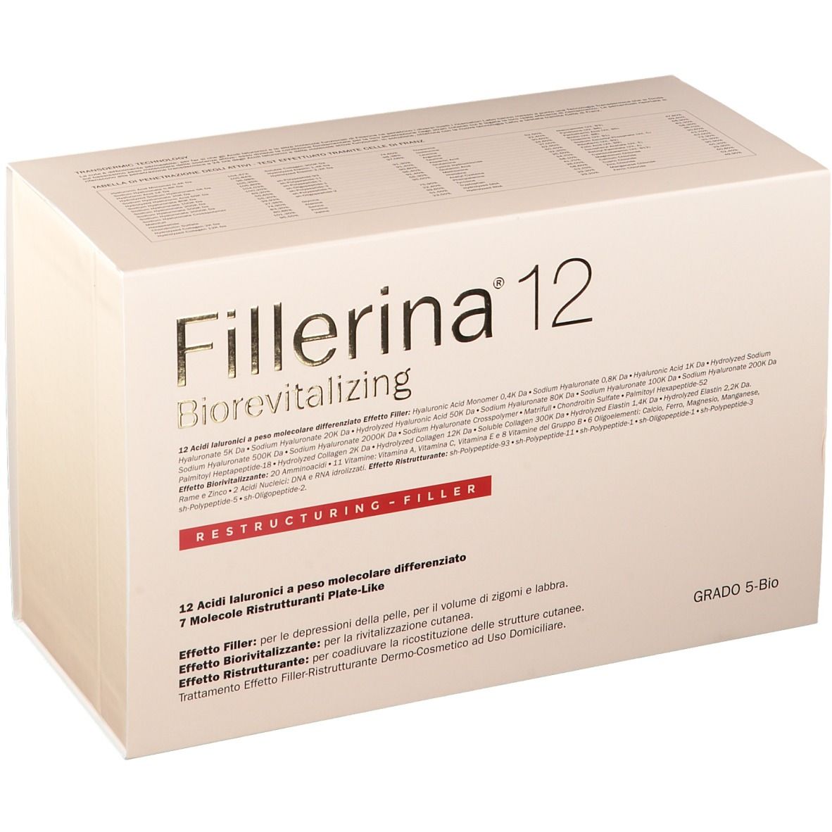 Fillerina 12 Biorevitalizing Restructuring - Filler Grado 5-Bio 110 ml