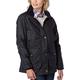 Rydale Ladies Wrelton Country Wax Jacket Ladies Showerproof Waxed Cotton Coat Navy