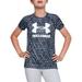 Under Armour Girls' Big Logo Novelty T-Shirt