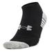 Under Armour U325 Youth Black Heatgear Tech No-Show Sock - Size Small