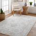 Rochedale 7'10" x 10'8" Traditional Updated Traditional Farmhouse Cream/Lavender/Olive/Pale Blue/Sage Area Rug - Hauteloom