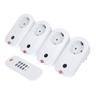 Brennenstuhl RC Switch Sockets Set of 4