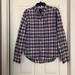 American Eagle Outfitters Shirts | Long Sleeve Button Up | Color: Blue/Red | Size: L