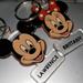 Disney Accessories | Disney Mickey Mouse Minnie Mouse Keychain Brittany | Color: Black/Red | Size: Various