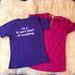 Under Armour Tops | Bundle Of 2 Running Shirts | Color: Pink/Purple/Yellow | Size: S