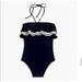 J. Crew Swim | Jcrew Navy Blue Swimsuit | Color: Blue | Size: 8