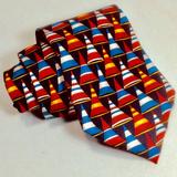 Gucci Accessories | Gucci Red Blue White Nautical Silk Tie - Italy | Color: Black/Blue/Gray/Red/White | Size: Os