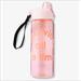 Pink Victoria's Secret Dining | E. Nwt Free W/Purchase Vs Pink Water Bottle | Color: Black/Pink | Size: 32 Oz