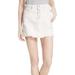Free People Skirts | Free People Denim A-Line Mini Skirt In White | Color: White | Size: 27