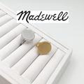 Madewell Jewelry | Madewell Solid Circle Gold Silver Ring Minimalist | Color: Gold/Silver | Size: Various