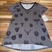 Lularoe Tops | Animal Head Lularoe Christy T Shirt Hunter | Color: Black/Gray | Size: Xxs