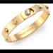 Michael Kors Jewelry | Michael Kors Gold Tone Studded Bangle Bracelet | Color: Gold | Size: Os