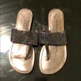 Jessica Simpson Shoes | Jessica Simpson Sandals | Color: Black/Silver | Size: 8