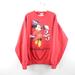 Disney Sweaters | Disney 25th Anniversary Mickey Mouse Sweatshirt | Color: Red | Size: L