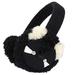 Coach Accessories | Coach Raccoon Shearling Ear Muffs Head Band | Color: Black/Cream | Size: Os