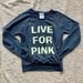 Pink Victoria's Secret Tops | Excellent Used Condition Sweatshirt | Color: Blue | Size: S