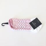 J. Crew Accessories | J Crew Ankle Sock | Color: Pink/White | Size: Os