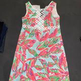 Lilly Pulitzer Dresses | Lilly Pulitzer Summer Dress | Color: Green/Pink | Size: 4