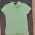 Ralph Lauren Tops | Green Skinny Polo | Color: Green | Size: M