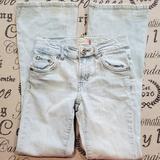 Levi's Bottoms | Girls Levi's White Wash Size 12 Slim Jeans | Color: Blue/White | Size: 12g