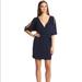Jessica Simpson Dresses | Jessica Simpson Dolman Wrap Dress With Self Tie | Color: Blue | Size: M