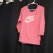 Nike Tops | Nike 3/4 Sleeved | Color: Pink/Red | Size: M
