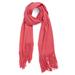 Free People Accessories | Free People Dark Pink Kolby Brushed Fringe Scarf | Color: Pink | Size: Os
