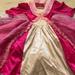 Disney Costumes | Disney Deluxe Sleeping Beauty Aurora Costume | Color: Gold/Pink | Size: Girls Small 5-6