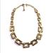 Kate Spade Jewelry | Kate Spade Reversible Chain Statement Necklace | Color: Gold/Tan | Size: Os