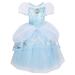 Disney Costumes | Disney Cinderella Costume Girls 5/6 | Color: Blue/Silver | Size: 5/6