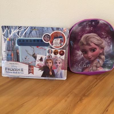 Disney Toys | Frozen, Mini Backpack And Coloring Set New | Color: Purple | Size: Mini Girls