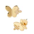 Kate Spade Jewelry | Kate Spade In A Flutter Butterfly Earrings | Color: Gold | Size: Os