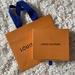 Louis Vuitton Accessories | Louis Vuitton Empty Accessories Box W Bag &Ribbon | Color: Blue/Orange | Size: Os