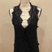 Free People Dresses | Free People Women’s Heart In Two Lace Mid Dress | Color: Black | Size: S