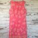 Lilly Pulitzer Dresses | Lilly Pulitzer Vintage Dress Floral Print, Sz 2 | Color: Pink/Yellow | Size: 2