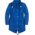 J. Crew Jackets & Coats | J. Crew Fitted Utility Coat Jacket - Blue | Xxxs | Color: Blue | Size: Xxs