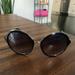 Kate Spade Accessories | Kate Spade Sunglasses. Mod Style. Circle Frame. | Color: Black | Size: Os