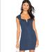 Free People Dresses | Free People Lia Denim Bodycon Dress | Color: Blue | Size: M